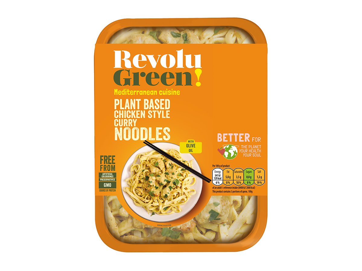 Noodles con Pollo Vegetale al Curry