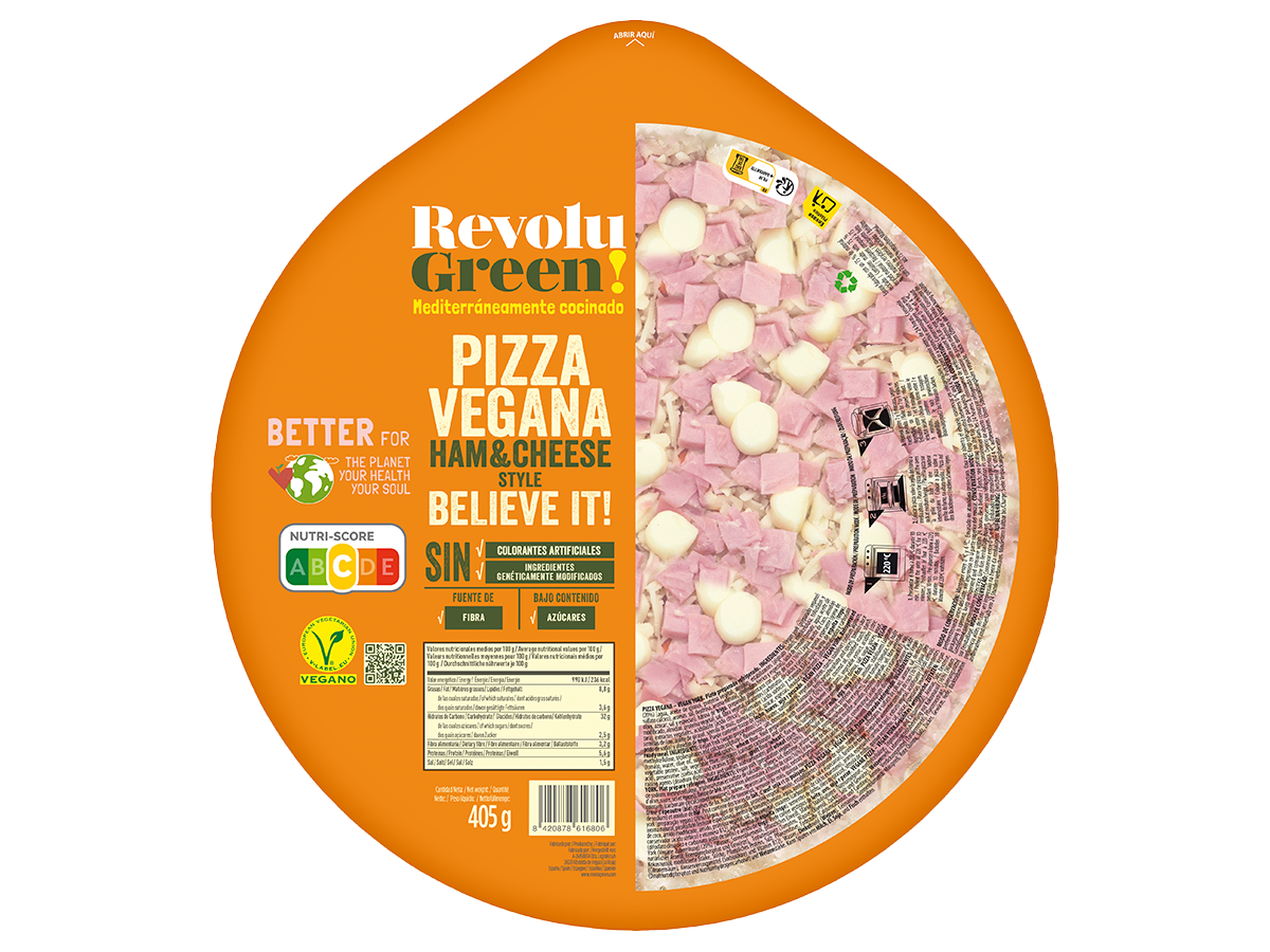 Pizza Vegana HAM&CHEESE STYLE